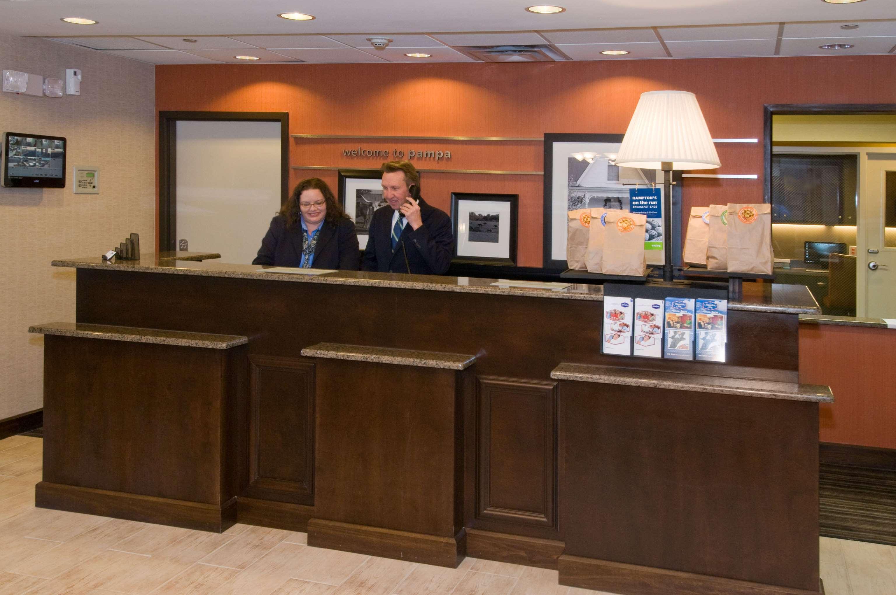 Hampton Inn Pampa Interieur foto